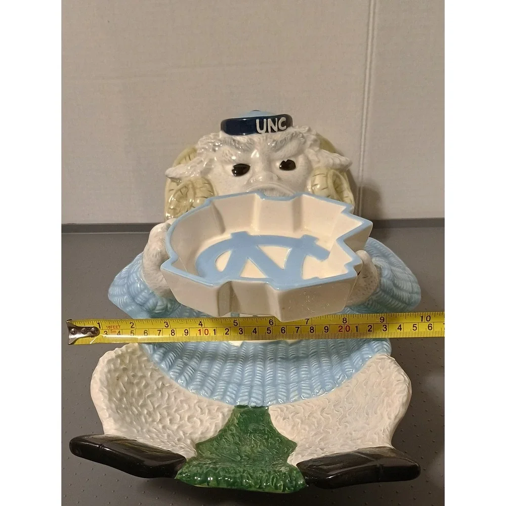 Slavic Treasures UNC Tar Heels Rameses Chip Dip Server  2003 Excellent  *Rare*